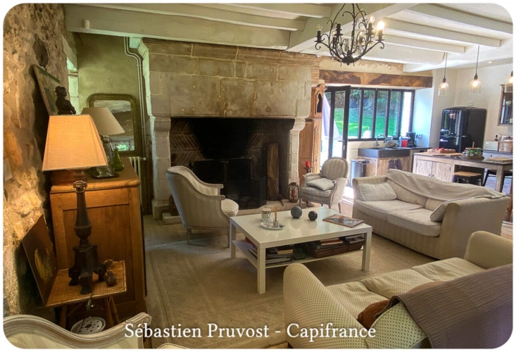 Photos 8 - Touristique - Propriete à vendre 6 pièces proche de BERGERAC (24), Logis, Gîte et dépendances, droit d'eau, étang, Terrain 12000m2