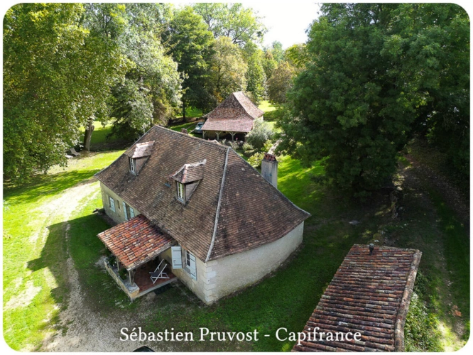 Photos 16 - Touristique - Propriete à vendre 6 pièces proche de BERGERAC (24), Logis, Gîte et dépendances, droit d'eau, étang, Terrain 12000m2