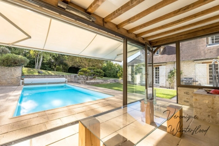 Photos 7 - Prestige - Propriete à vendre 9 pièces GOUSSONVILLE (78)-245m²-4 chambres-piscine-2 garages-4440m²