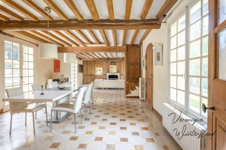 Photos 9 - Prestige - Propriete à vendre 9 pièces GOUSSONVILLE (78)-245m²-4 chambres-piscine-2 garages-4440m²