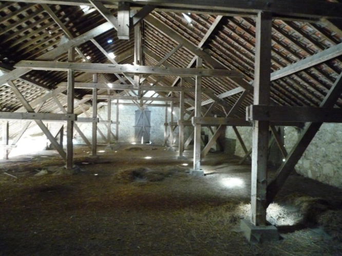 Photos 11 - Équestre - Dpt Aisne (02), à vendre COUCY LE CHATEAU AUFFRIQUE  superbe corps de ferme sur 17 hectares