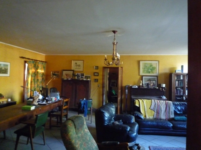 Photos 13 - Équestre - Dpt Aisne (02), à vendre COUCY LE CHATEAU AUFFRIQUE  superbe corps de ferme sur 17 hectares