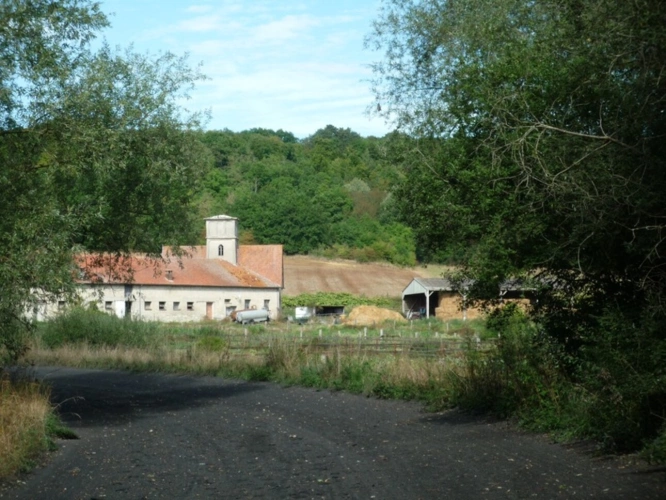Photos 15 - Équestre - Dpt Aisne (02), à vendre COUCY LE CHATEAU AUFFRIQUE  superbe corps de ferme sur 17 hectares