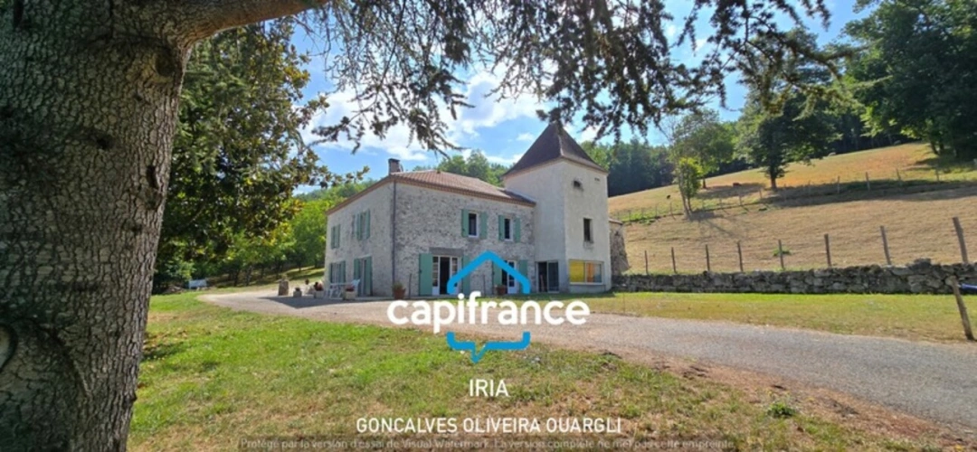 Photos 1 - Prestige - Propriété de charme au coeur de la nature à vendre 6 pièces et 124763m² de  PUJOLS (47)