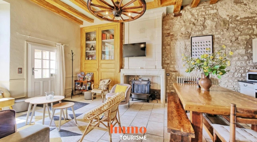 Photos 7 - Prestige - Maison d'hôtes ou gîte avec piscine troglodyte
