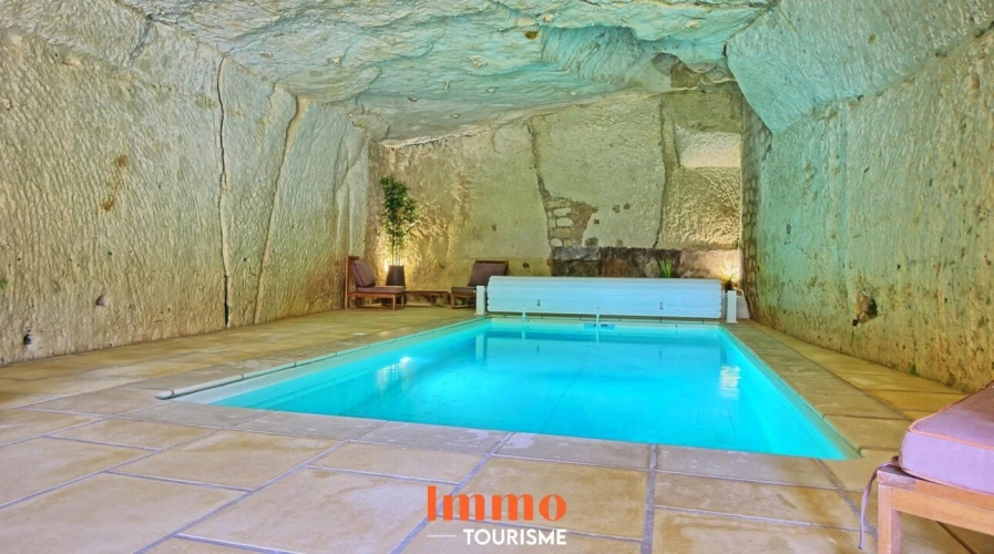 Photos 17 - Prestige - Maison d'hôtes ou gîte avec piscine troglodyte