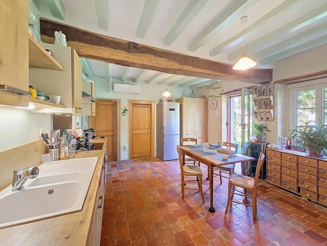 Photos 18 - Prestige - À vendre   Longère rénovée avec jardin clos et dépendances