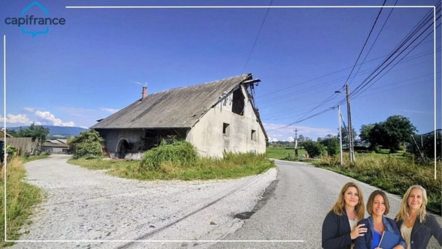 Photos 1 - Touristique - Maison "corps de ferme" à vendre 294m² COPPONEX (74)