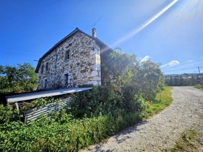Photos 5 - Touristique - Maison "corps de ferme" à vendre 294m² COPPONEX (74)