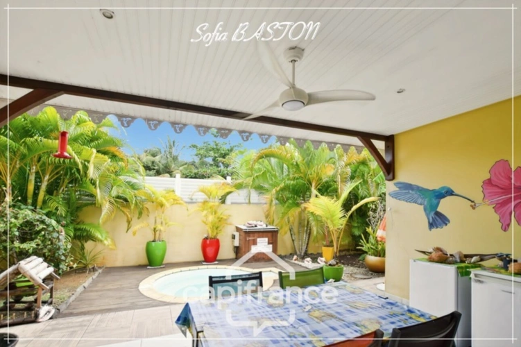 Photos 7 - Prestige - Les Trois-Îlets – Maison T3 -piscine– 200 m plage – 61 m² Hab. – Terrain plat 279 m² (972) - A vendre