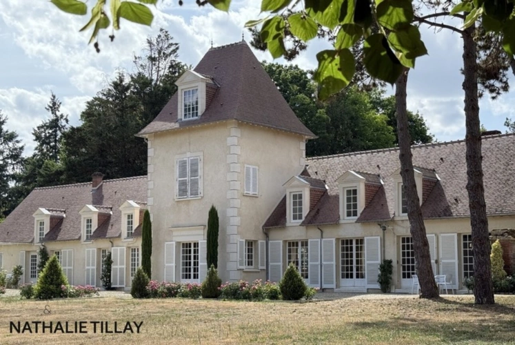 Photos 11 - Prestige - Plateau de Sologne, propriété d'agrément a vendre : Parc de 33 ha, piscine, tennis, biotope Solognot: bois, foret , prairies , étangs , petite chasse et peche. Proche Orleans