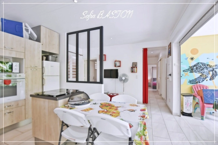 Photos 7 - Prestige - Les Trois-Îlets – Maison T3 Plain-pied – Piscine - 200 m plage – 58m² Hab. – Terrain 260 m² (972) - A vendre