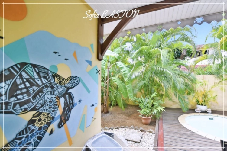 Photos 16 - Prestige - Les Trois-Îlets – Maison T3 Plain-pied – Piscine - 200 m plage – 58m² Hab. – Terrain 260 m² (972) - A vendre