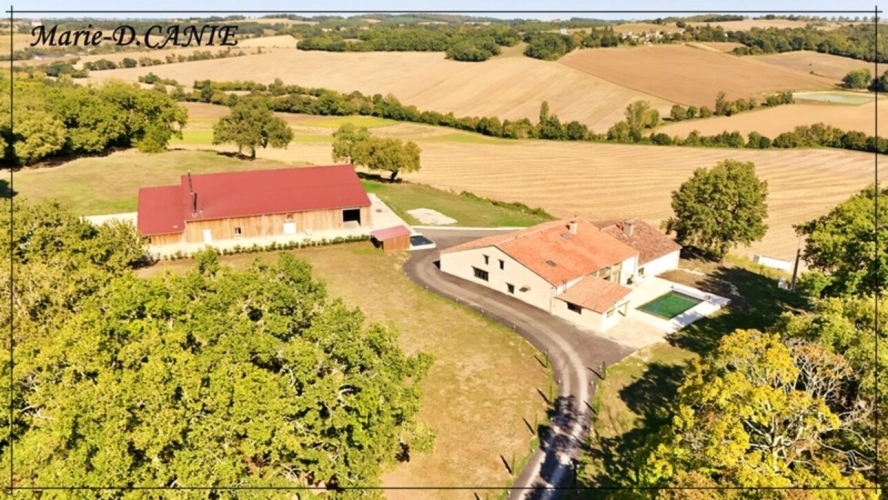 Photos 2 - Prestige - Domaine de prestige avec maison, gîte et dépendances, dans le Nord du Gers, à La Romieu, aux portes des Landes et du Lot-et-Garonne – à seulement 15 min de Lectoure