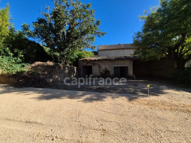 Photos 2 - Touristique - Grange à vendre 2 pièces SAINT GENIES DE COMOLAS (30)- terrain 370m²