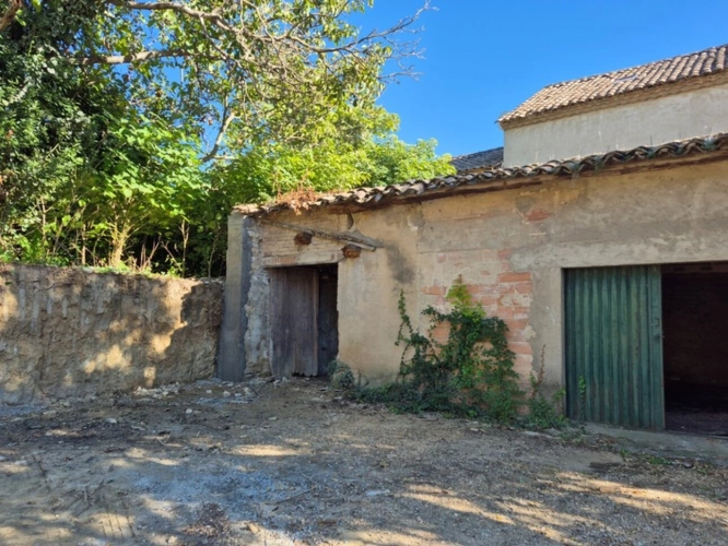 Photos 3 - Touristique - Grange à vendre 1 pièces SAINT GENIES DE COMOLAS (30)- terrain 248m²