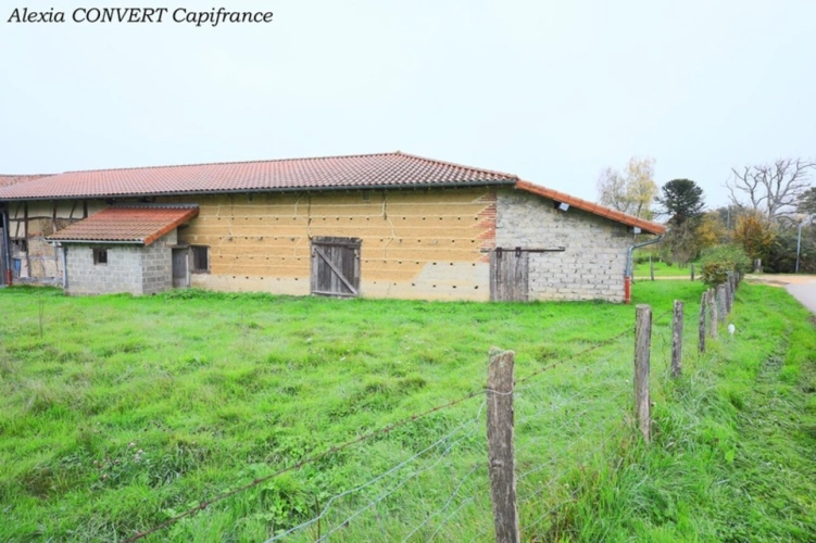 Photos 10 - Touristique - Bâtisse à vendre 5 pièces + abris proche de MEZERIAT (01) terrain 1320m² constructible