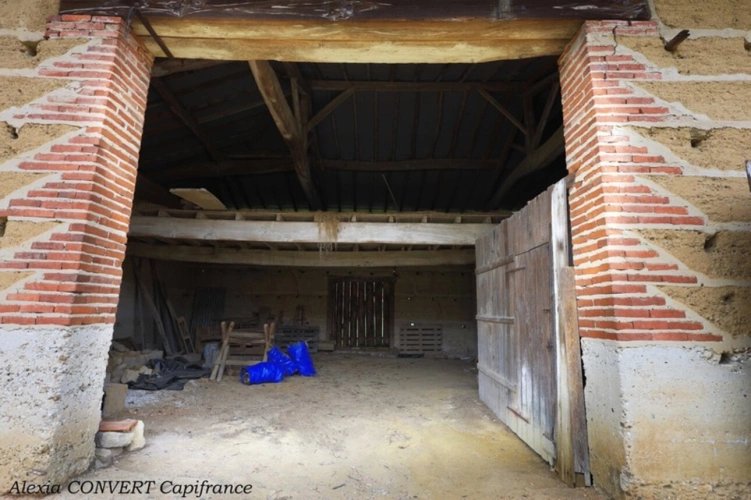 Photos 6 - Touristique - Bâtisse à vendre 5 pièces + abris proche de MEZERIAT (01) terrain 1320m² constructible