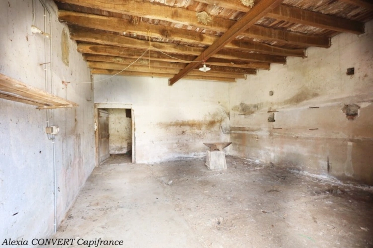 Photos 7 - Touristique - Bâtisse à vendre 5 pièces + abris proche de MEZERIAT (01) terrain 1320m² constructible