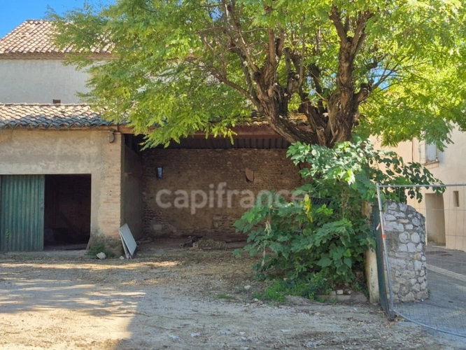 Photos 1 - Touristique - Grange à vendre 1 pièces SAINT GENIES DE COMOLAS (30)- terrain 122m²