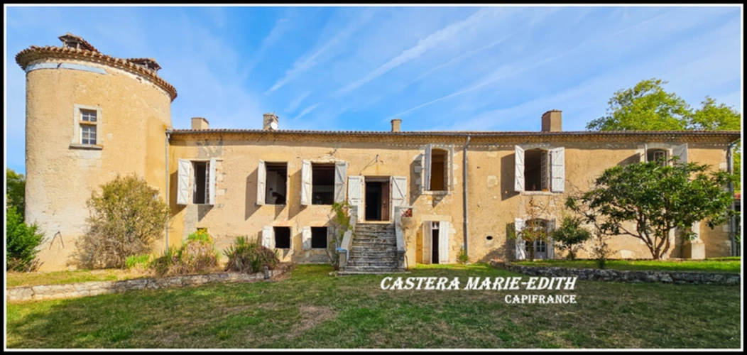 Photos 1 - Prestige - Propriété - Château Gascon Historique  - Terres agricoles, proche de AUCH (32)