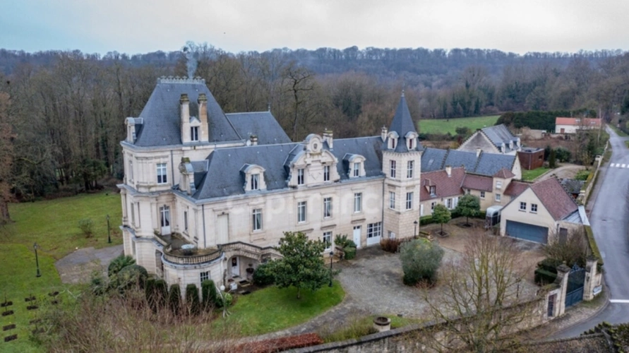 Photos 4 - Prestige - Propriété style chateau à vendre 15 pièces Soissons (02)