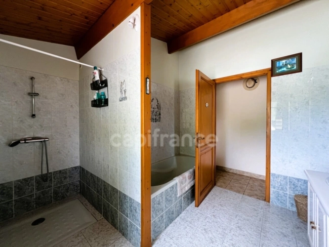 Photos 11 - Prestige - Demeure de charme XIXème 9 pièces de 255 m² avec piscine et court de tennis - Saint Aigulin (17)