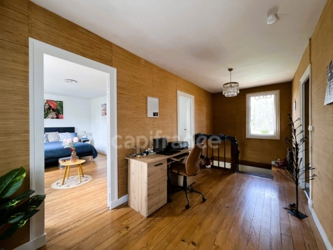 Photos 13 - Prestige - Demeure de charme XIXème 9 pièces de 255 m² avec piscine et court de tennis - Saint Aigulin (17)