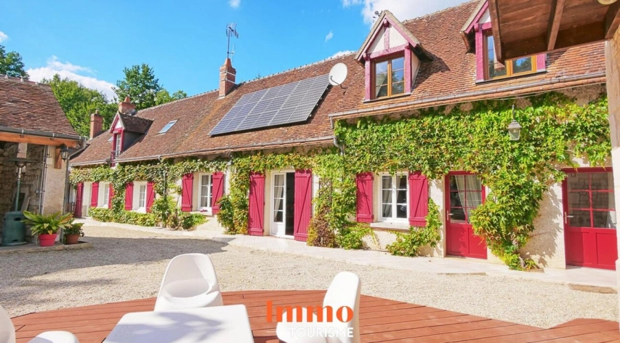 Photos 1 - Touristique - Propriété de 3ha, PISCINE INTERIEURE, pour chambres d'hôtes
