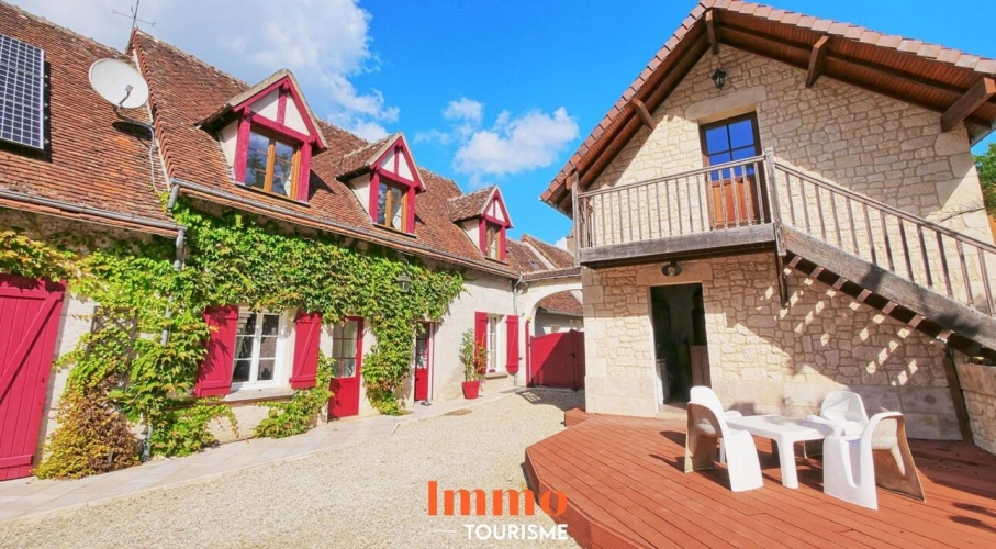 Photos 2 - Touristique - Propriété de 3ha, PISCINE INTERIEURE, pour chambres d'hôtes