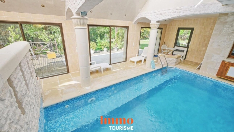 Photos 18 - Touristique - Propriété de 3ha, PISCINE INTERIEURE, pour chambres d'hôtes