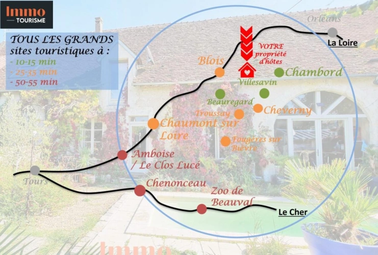 Photos 25 - Touristique - Belle maison du XVième siècle avec gîtes à 10min de CHAMBORD