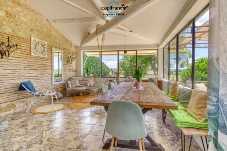 Photos 13 - Prestige - Propriete à vendre 10 pièces FONGRAVE (47) maison de 360m2 sur terrain de 1,43ha