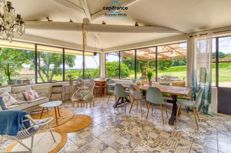 Photos 14 - Prestige - Propriete à vendre 10 pièces FONGRAVE (47) maison de 360m2 sur terrain de 1,43ha