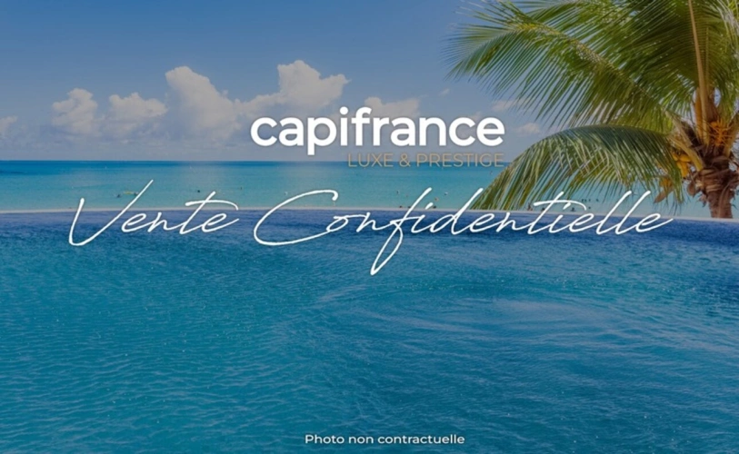 Photos 1 - Prestige - EN EXCLUSIVITE - A VENDRE - PROPRIETE D'EXCEPTION AVEC VUE MER IMPRENABLE & STUDIO ATTENANT - SAINTE ANNE