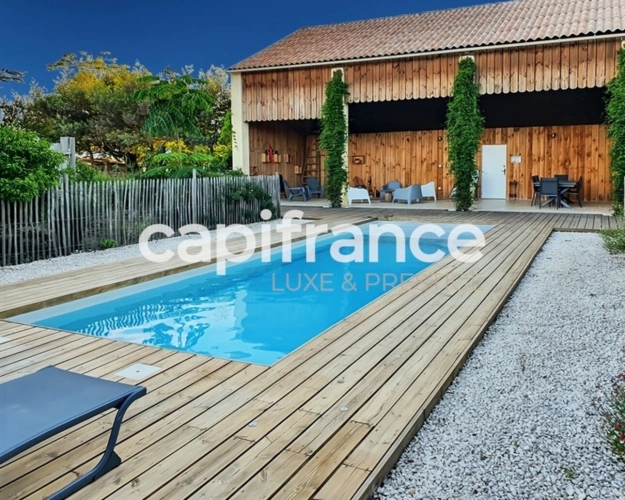 Photos 3 - Prestige - Propriete Gite et chambres d'hotes à vendre 10 pièces BRAUD ET SAINT LOUIS (33)