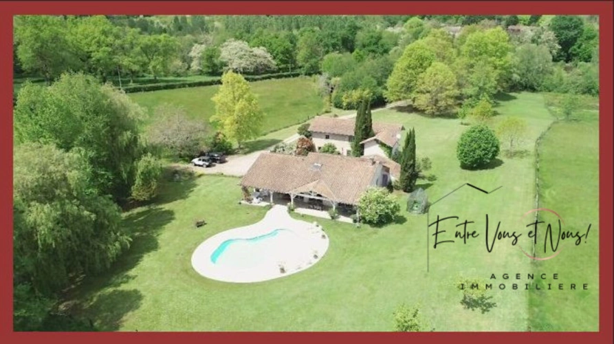 Photos 1 - Prestige - Propriété de charme, 376m2, 6ch sur 9ha à Bazas!