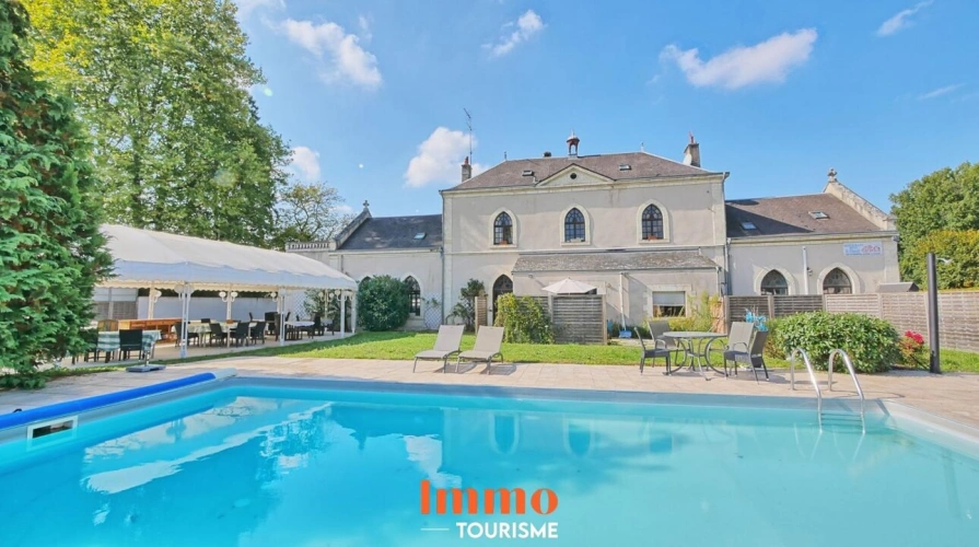 Photos 24 - Prestige - Ancien prieuré du XIX? siècle avec piscine, 5 chambres d'h