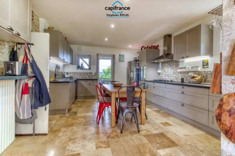 Photos 9 - Touristique - Propriete à vendre 12 pièces FOULAYRONNES (47) Maison de 315m2 + gîte sur terrain clos de 8,7ha