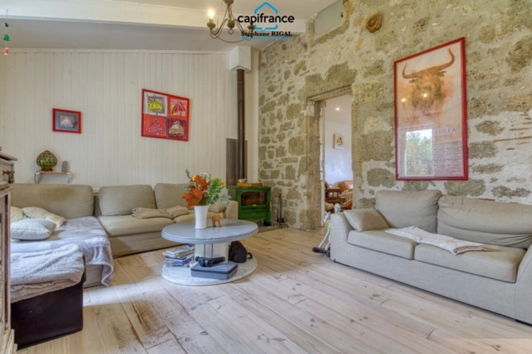 Photos 14 - Touristique - Propriete à vendre 12 pièces FOULAYRONNES (47) Maison de 315m2 + gîte sur terrain clos de 8,7ha