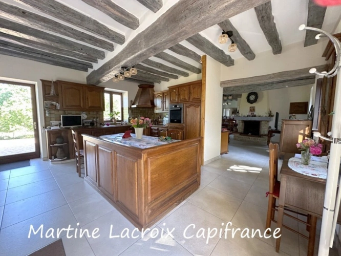 Photos 3 - Touristique - Dpt SARTHE (72), à vendre proche de LA FERTE BERNARD - PROPRIÉTÉ  P5 de 135 m² - PRAIRIES de 11 HECTARES
