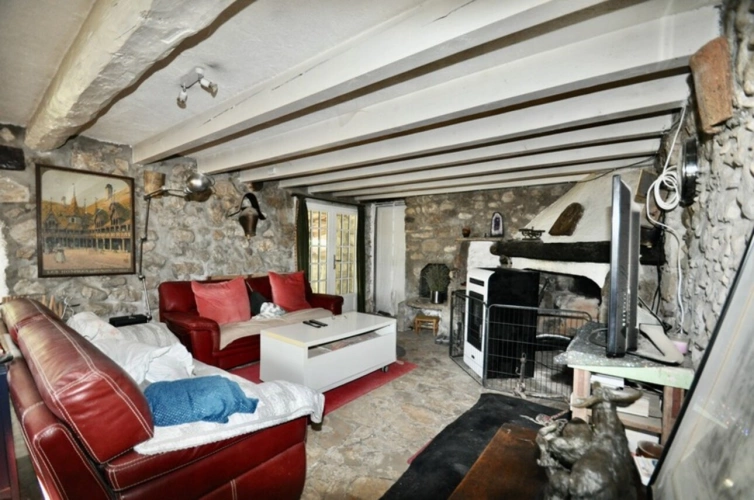 Photos 6 - Touristique - Dpt Alpes Maritimes (06), à vendre ASCROS Propriété en pierres 12 pièces 2 maisons 7,5 hectares Vue montagnes