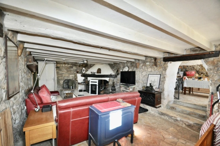 Photos 9 - Touristique - Dpt Alpes Maritimes (06), à vendre ASCROS Propriété en pierres 12 pièces 2 maisons 7,5 hectares Vue montagnes
