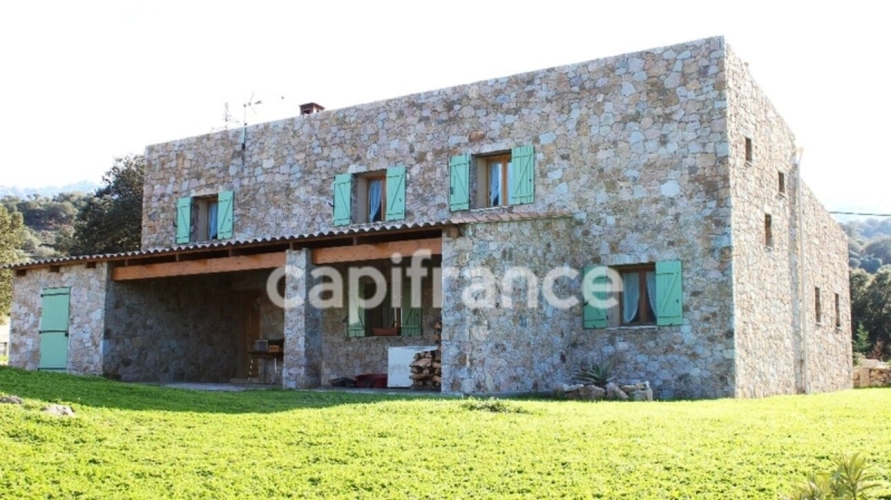 Photos 3 - Agricole - EXCLUSIVITE : Proche de L'ILE ROUSSE, Plaine du Reginu,  propriété en pierres T5 158 m² sur 1.96 ha de terrain