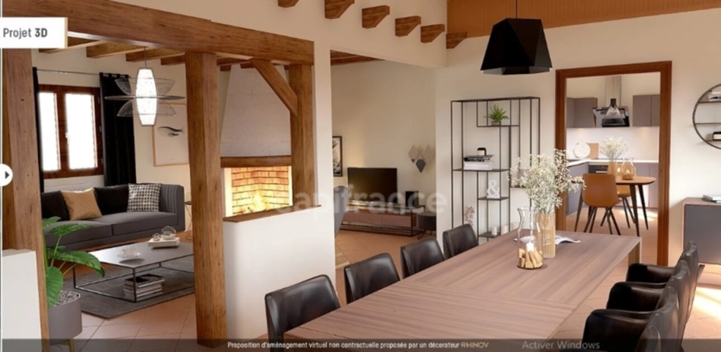 Photos 4 - Agricole - EXCLUSIVITE : Proche de L'ILE ROUSSE, Plaine du Reginu,  propriété en pierres T5 158 m² sur 1.96 ha de terrain