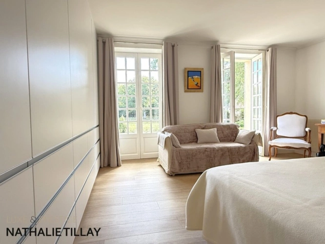 Photos 21 - Forestière - Plateau de Sologne, propriété d'agrément a vendre : Parc de 33 ha, piscine, tennis, biotope Solognot: bois, foret , prairies , étangs , petite chasse et peche. Proche Orleans