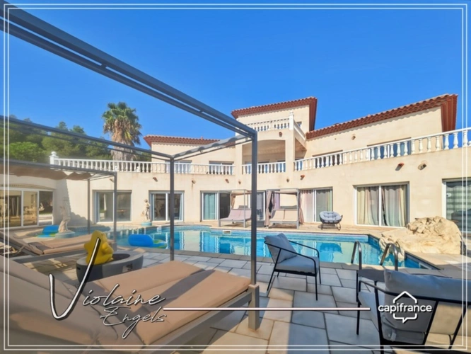 Photos 1 - Prestige - Bages – Vue mer et étang : Villa d’exception de 540 m² avec 8 suites et jardin paysager