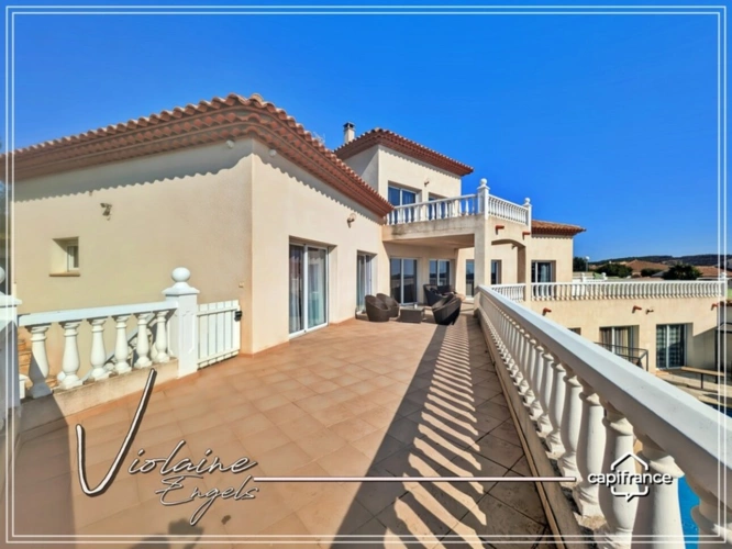 Photos 12 - Prestige - Bages – Vue mer et étang : Villa d’exception de 540 m² avec 8 suites et jardin paysager