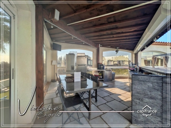 Photos 18 - Prestige - Bages – Vue mer et étang : Villa d’exception de 540 m² avec 8 suites et jardin paysager