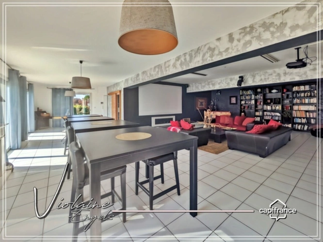Photos 30 - Prestige - Bages – Vue mer et étang : Villa d’exception de 540 m² avec 8 suites et jardin paysager